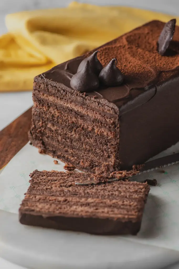 Torta Panqueque Trufa Chocolate (Entero / Trozo) (Trozo)
