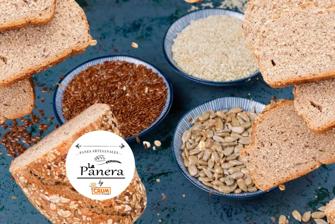 Pan de Molde (MARAVILLA-LINAZA-AVENA) Integral Masa Madre "La Panera" (950grs aprox.)