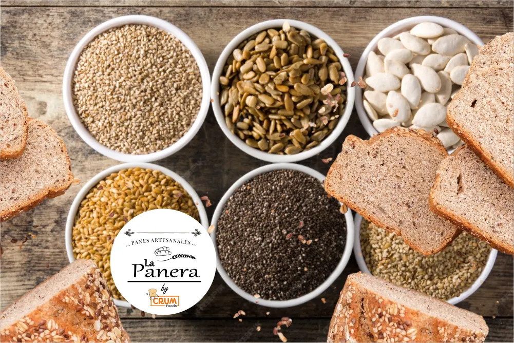 Pan de Molde (MULTISEMILLA) Integral Masa Madre "La Panera" (950grs aprox.)